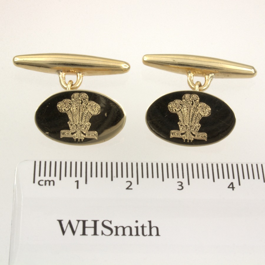 9ct gold 10.8g Cufflinks